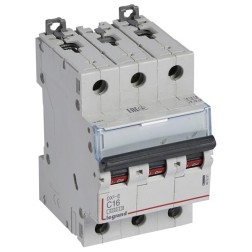 Автоматический выключатель Legrand DX3-E C16 3П 6000/6kA (автомат) 