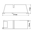 ЭмПРА GBP-23 35W для металлогалогенных ламп 215x82x73 моноблок 