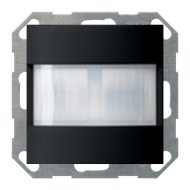 Датчик движения 400 Вт Gira E2 Черный матовый (в сборе) 