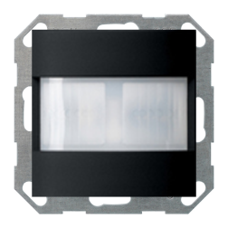 Датчик движения 400 Вт Gira E2 Черный матовый (в сборе) 