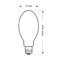 Лампа натриевая SYLVANIA SHP-S STANDART 35W E27 