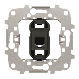 Механизм телефонной розетки 4 контакта RJ 11 ABB Niessen (8117.1) 