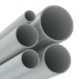 Труба ПВХ жёсткая атмосферостойкая д.16мм, тяжёлая, цвет серый [3м/шт, уп.90м] DKC 