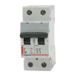 Автоматический выключатель Legrand DX 2-полюсный 20A -2М(тип С) (автомат) 