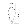 Лампа ртутная Philips HPL-N 125W/542 E40 