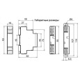 Реле времени однокомандное РВО-П2-М-15 ACDC24-245В УХЛ4  8 диаграмм работы  на DIN-рейку 