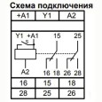 Реле времени однокомандное РВО-П2-М-15 ACDC24-245В УХЛ4  8 диаграмм работы  на DIN-рейку 