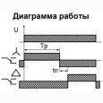 Реле времени пусковое РВП-3 16А AC230В УХЛ4 на DIN-рейку 