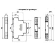 Реле времени однокомандное РВО-1М 0,3сек-10ч 1ПК ACDC24В/AC230В на DIN-рейку 