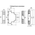 Трехфазное реле контроля напряжения РКН-3-21-15 АС230В/AC400В УХЛ4 асимметричная регулировка порогов 