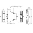 Трёхфазное реле контроля напряжения РКН-3-26-15 АС230В/AC400В УХЛ4 повышенная помехоустойчивость 