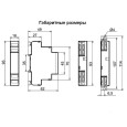 Реле контроля фаз РКФ-М08-2-15 AC 400В УХЛ4 для защиты электродвигателей 