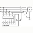 Реле контроля фаз РКФ-М08-3-15 AC 400В УХЛ4 защита электродвигателей крановых установок 