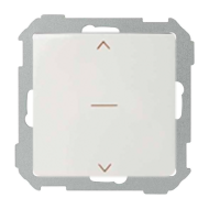 Выключатель для рольставней Simon Simon 82 Concept Белый матовый (в сборе) 