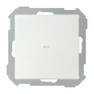 Выключатель одноклавишный с подсветкой Simon Simon 82 Concept Белый матовый (в сборе) 