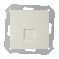 Розетка компьютерная 1xRJ45 UTP 6 категории Simon Detail select Слоновая кость (в сборе) 