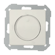 Светорегулятор поворотный 300 Вт Simon Simon 82 Слоновая кость (в сборе) 