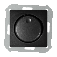 Светорегулятор поворотный 300 Вт Simon Simon 82 Графит (в сборе) 