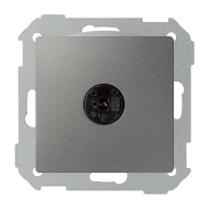 Розетка аккустическая Simon Simon 82 Nature Алюминий (в сборе) 