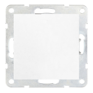 Промежуточный переключатель (перекрестный) Ecoplast LK80 Белый (в сборе) 