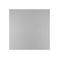 Выключатель одноклавишный Ecoplast LK45 Серебристый металлик (в сборе) 