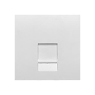 Розетка телефонная 1xRJ11 Ecoplast LK45 Белый (в сборе) 