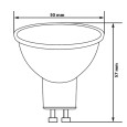 Лампа светодиодная Feron MR16 LB-26 7W 2700K 560Лм 220V GU10 теплый свет 