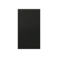 Заглушка на 1 модуль Ecoplast LK45 Черный бархат (в сборе) 