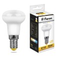Лампа светодиодная Feron R39 LB-439 5W 2700K 230V E14 теплый свет 