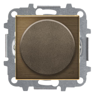 Светорегулятор поворотный 500 Вт ABB Sky Античная латунь (в сборе) 