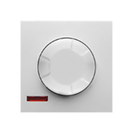 Светорегулятор поворотный 600 Вт Ecoplast LK45 Белый (в сборе) 