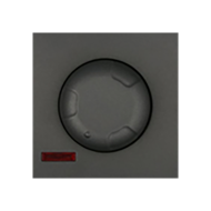 Светорегулятор поворотный 600 Вт Ecoplast LK45 Черный бархат (в сборе) 