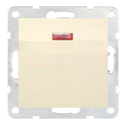 Выключатель карточный Ecoplast LK60 Бежевый (в сборе) 