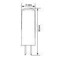 Лампа светодиодная капсула Feron LB-422 3W 2700K 12V G4 230lm 11x38mm теплый свет 