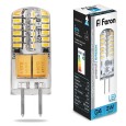 Лампа светодиодная капсула Feron LB-422 3W 6400K 12V G4 250lm 11x38mm холодный свет 