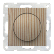 Светорегулятор поворотный 400 Вт Ecoplast LK60 Сосна (в сборе) 