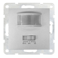 Датчик движения 500 Вт Ecoplast LK60 Серебристый металлик (в сборе)