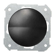 Светорегулятор кнопочный 500 Вт Simon Simon 88 Графит (в сборе) 