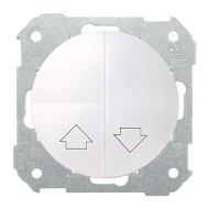 Выключатель кнопочный для рольставней Simon Simon 88 Белый (в сборе) 