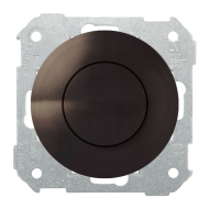 Светорегулятор поворотный 500 Вт Simon Simon 88 Коричневый (в сборе) 