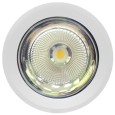 Светодиодный светильник FL-LED CUPSPOT Round 40W White 3000K 4000Lm круглый 193x193mm 