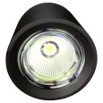 Светодиодный светильник FL-LED CUPSPOT Round 30W Black 3000K 3000Lm круглый 170x185mm 