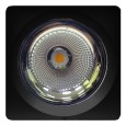 Светодиодный светильник FL-LED CUPSPOT Quad 30W Black 3000K 3000Lm квадратный 160x165mm 