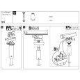 Подвесной светильник Paulmann Remo II max. 25W GU10 хром матовый/Стекло/Сатин для URail 