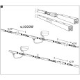 Шинопровод Paulmann URail 100mm max. 1000W 230V хром матовый Металл 