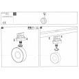 Светильник Paulmann Spot Circle 5W 2700K 308Lm для шинопровода URail белый 