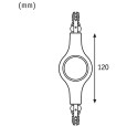 Светильник Paulmann LED Line Connector с разъемом URail DIM 5,8W 2700K 420Lm для шинопровода 