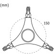 Светильник Paulmann LED Y-Connector с разъемом URail DIM 5,8W 2700K 420Lm для шинопровода хром/мат 