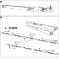 Шинопровод Paulmann URail 500mm max. 1000W 230V Белый Металл 