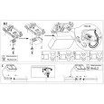 Питание двухфазного шинопровода Paulmann VariLine с проводом 1м max. 2x2000W 230V Pro Rail мат/алюм 